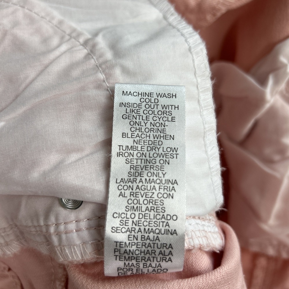 Democracy Women's Straight Leg Jeans - Light Pink - Picture 14 of 14